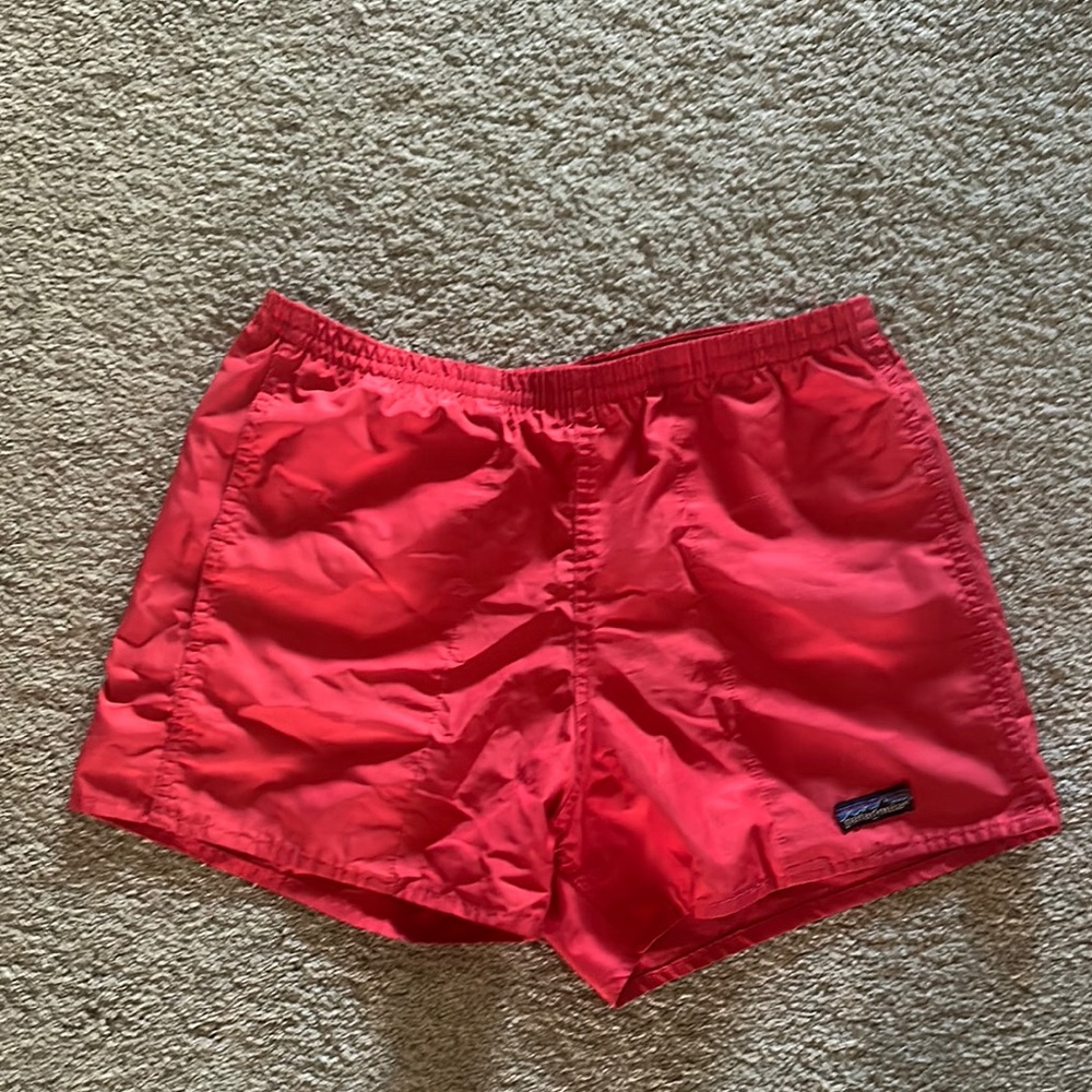 Patagonia Bright Red Swim Trunks